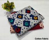 Premium Hand Block Printed Cotton Suit Top And Bottom Set(BFTB105)